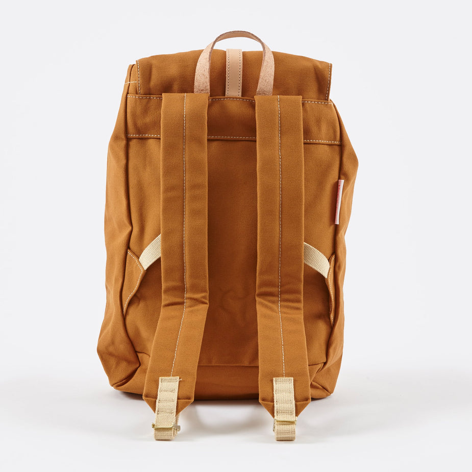 Bag 'n' Noun Bag 'N' Noun Duck Canvas Napsac - Gold - Orange