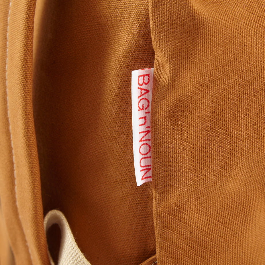 Bag 'n' Noun Bag 'N' Noun Duck Canvas Napsac - Gold - Orange