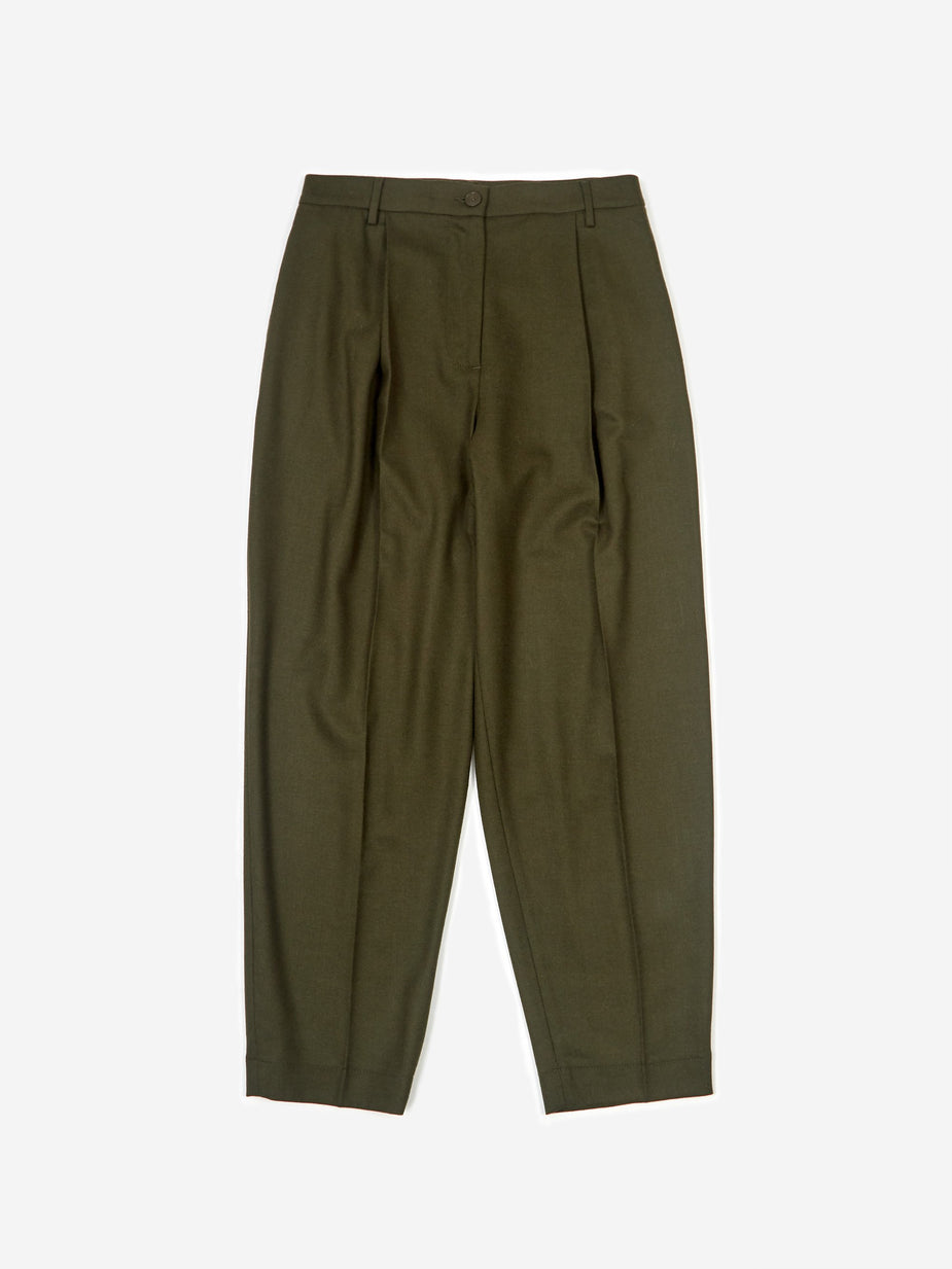 Barena Barena Garbo Trouser - Army Green - Green