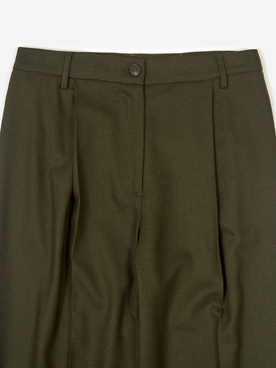 Barena Barena Garbo Trouser - Army Green - Green