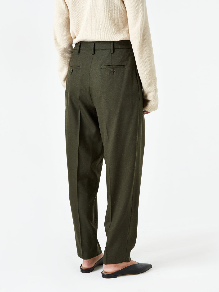 Barena Barena Garbo Trouser - Army Green - Green