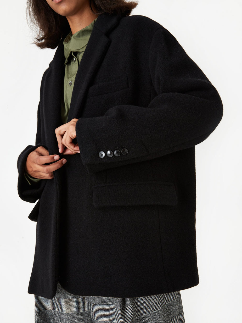 Barena Barena Gianconda Coat - Black - Black