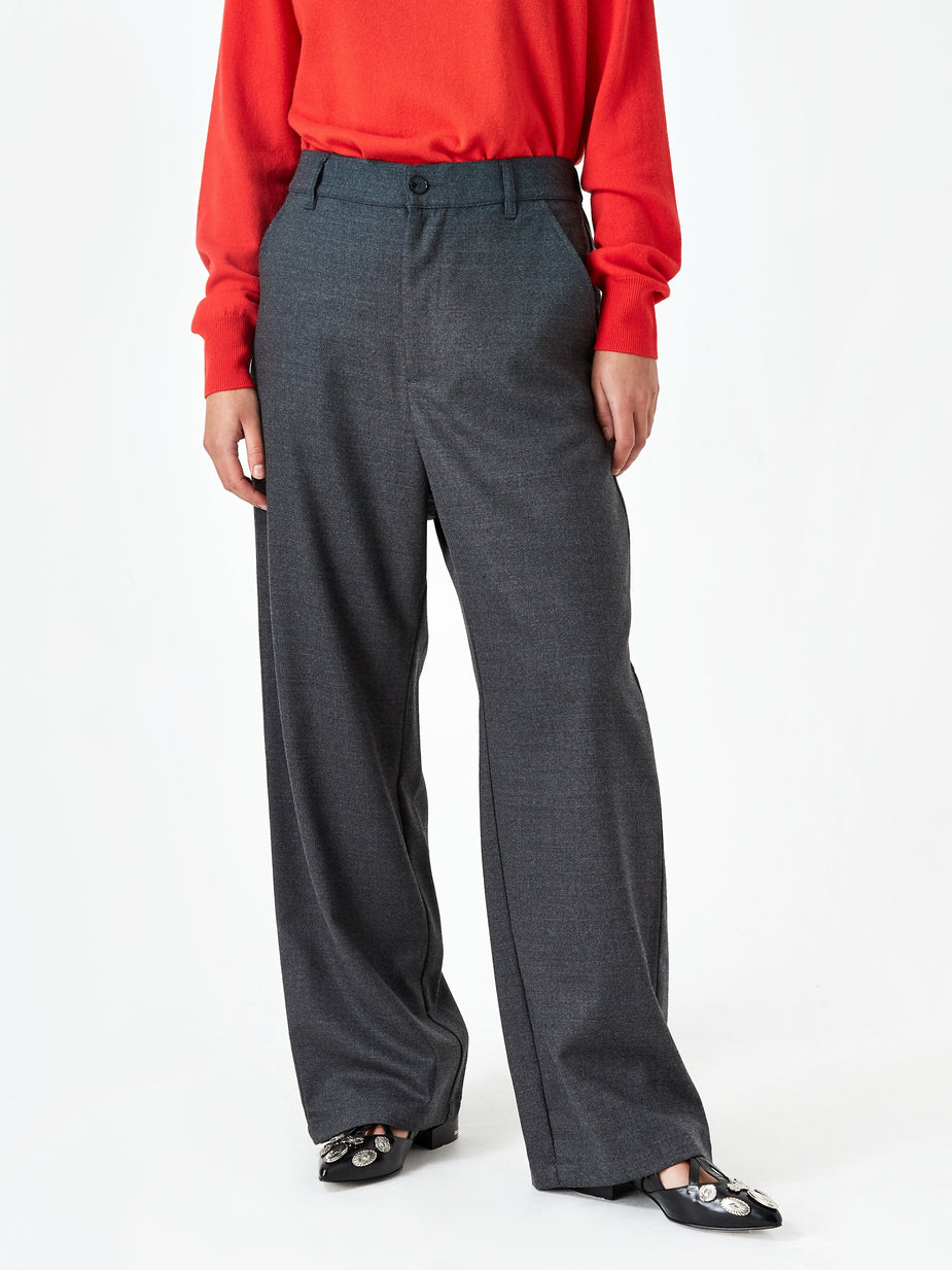 Barena Barena Ida Trouser - Charcoal - Grey