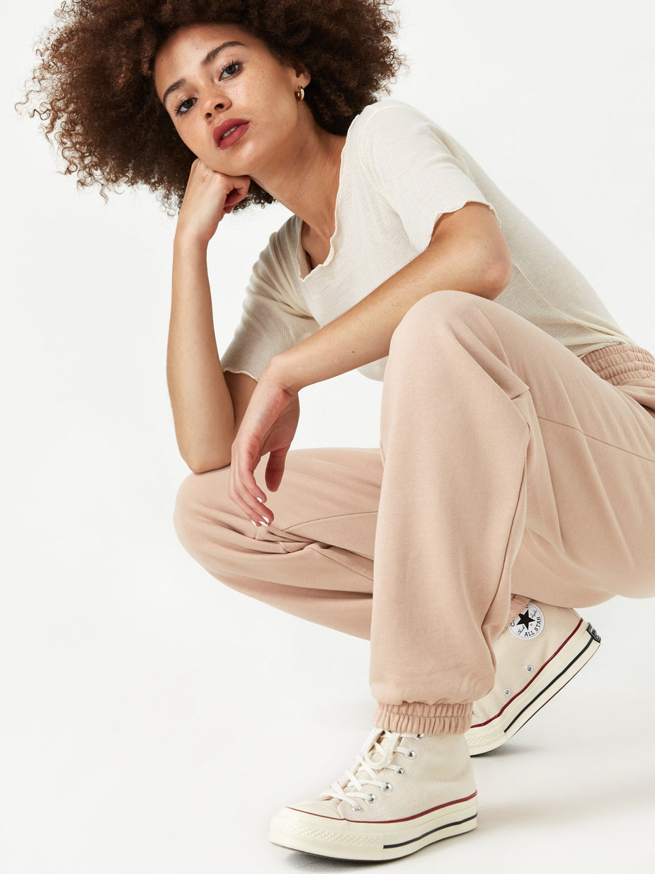 Baserange Baserange Basic Sweat Pants - Nude - Other