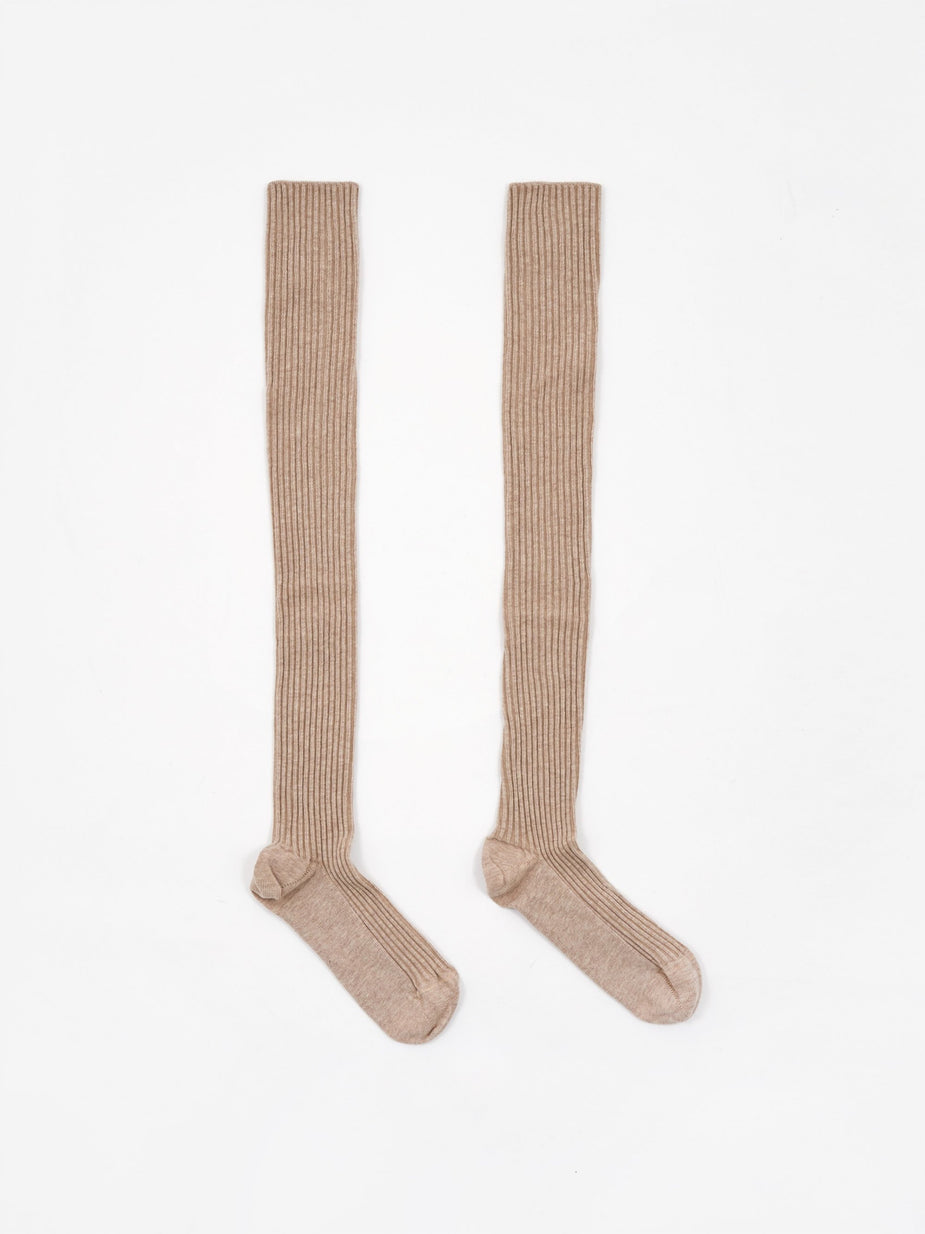 Baserange Baserange Overknee Sock - Nude - Other