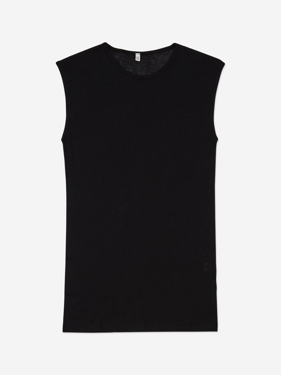 Baserange Baserange Puig Tank Top - Black - Black