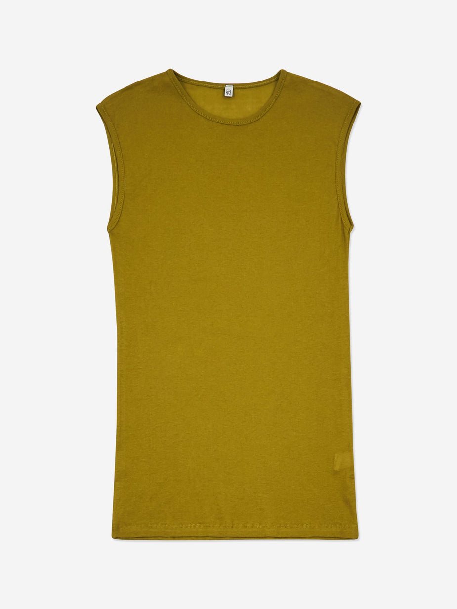 Baserange Baserange Puig Tank Top - Olive - Green