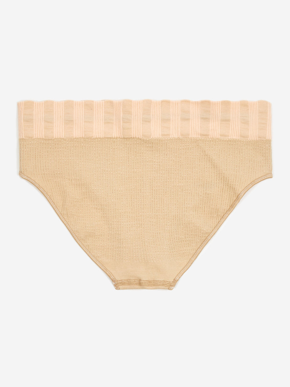 Baserange Baserange Seamless Bell Pant - Nude/Rosy - Other
