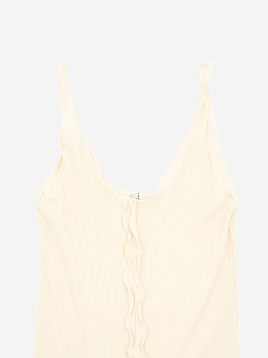Baserange Baserange Tacca Cami Top - Off White - White