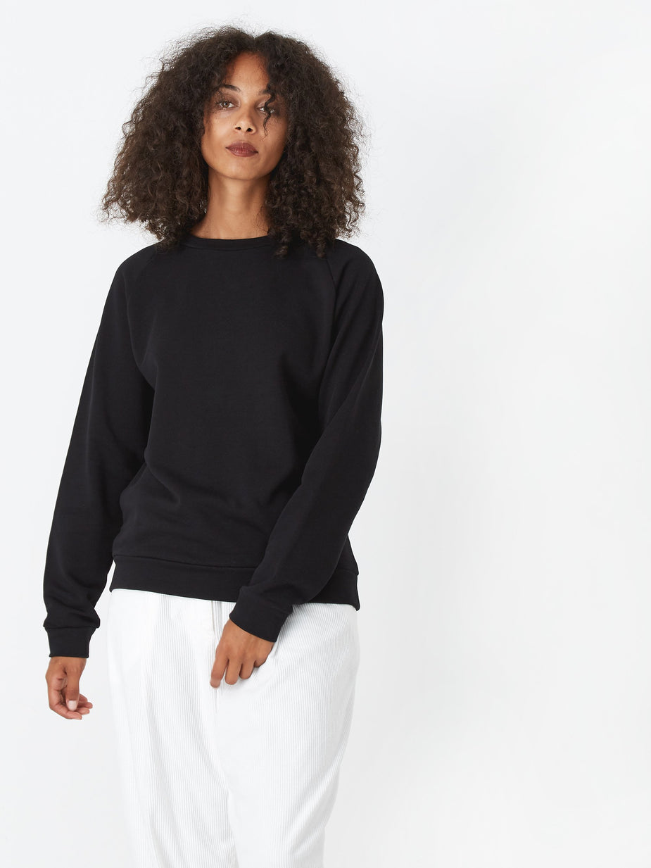 Baserange Baserange Basic Sweat - Black - Black