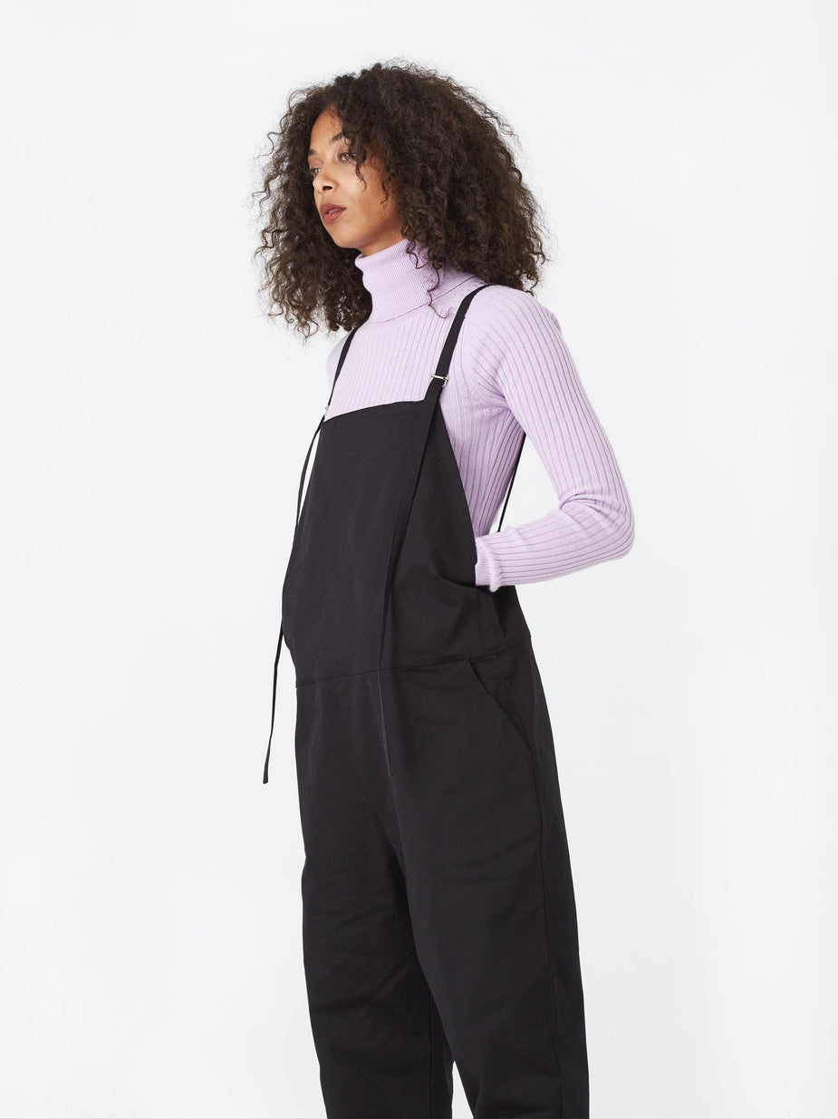 Baserange Baserange Long Strap Overall - Black - Black