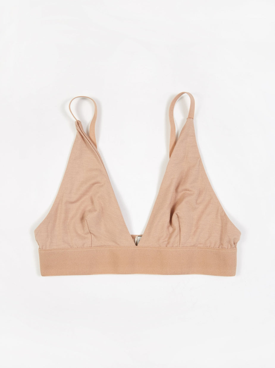 Baserange Baserange Triangle Bra - Nude - Other