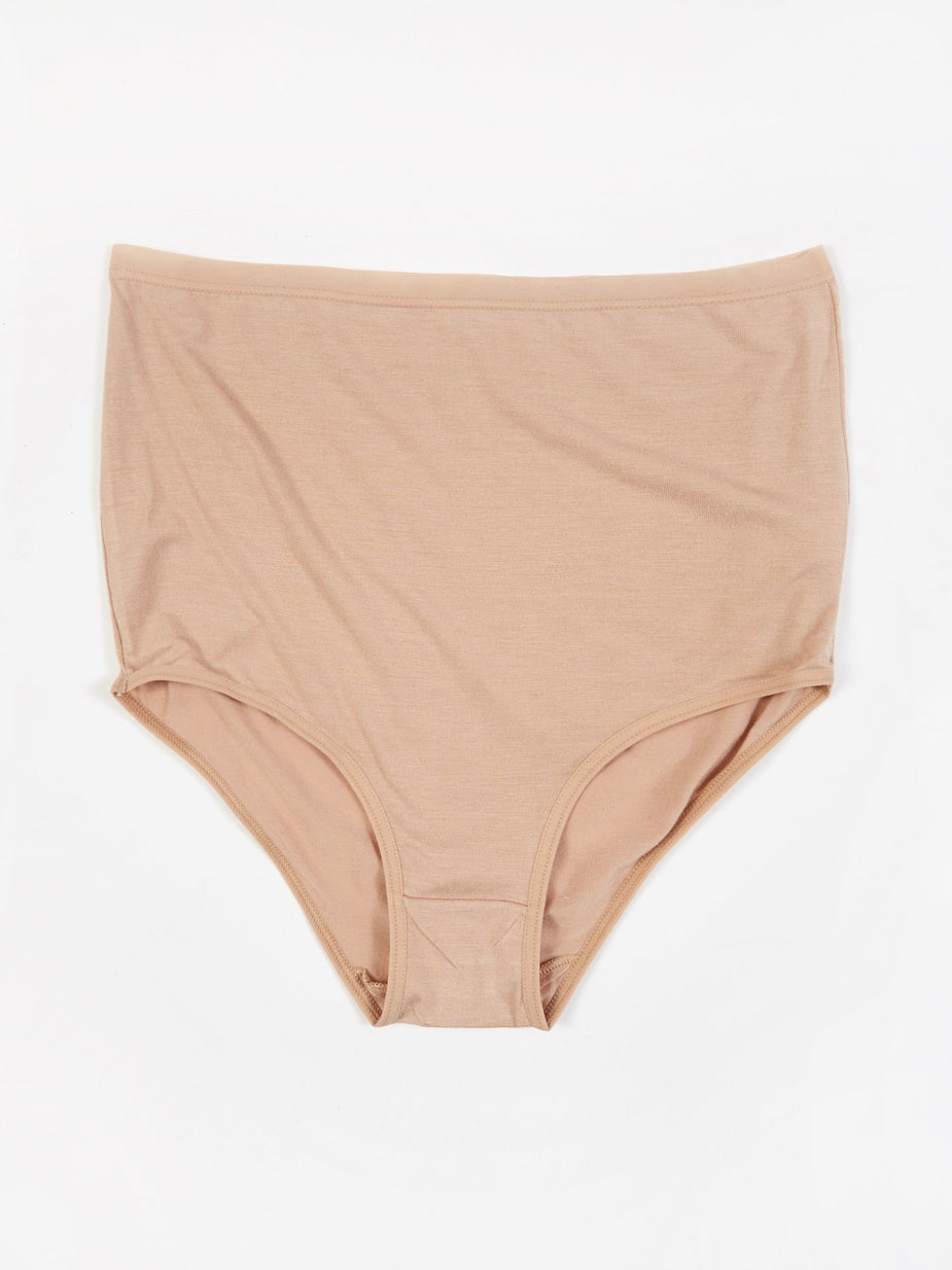 Baserange Baserange Highwaist Bamboo Bell Pants - Nude - Other