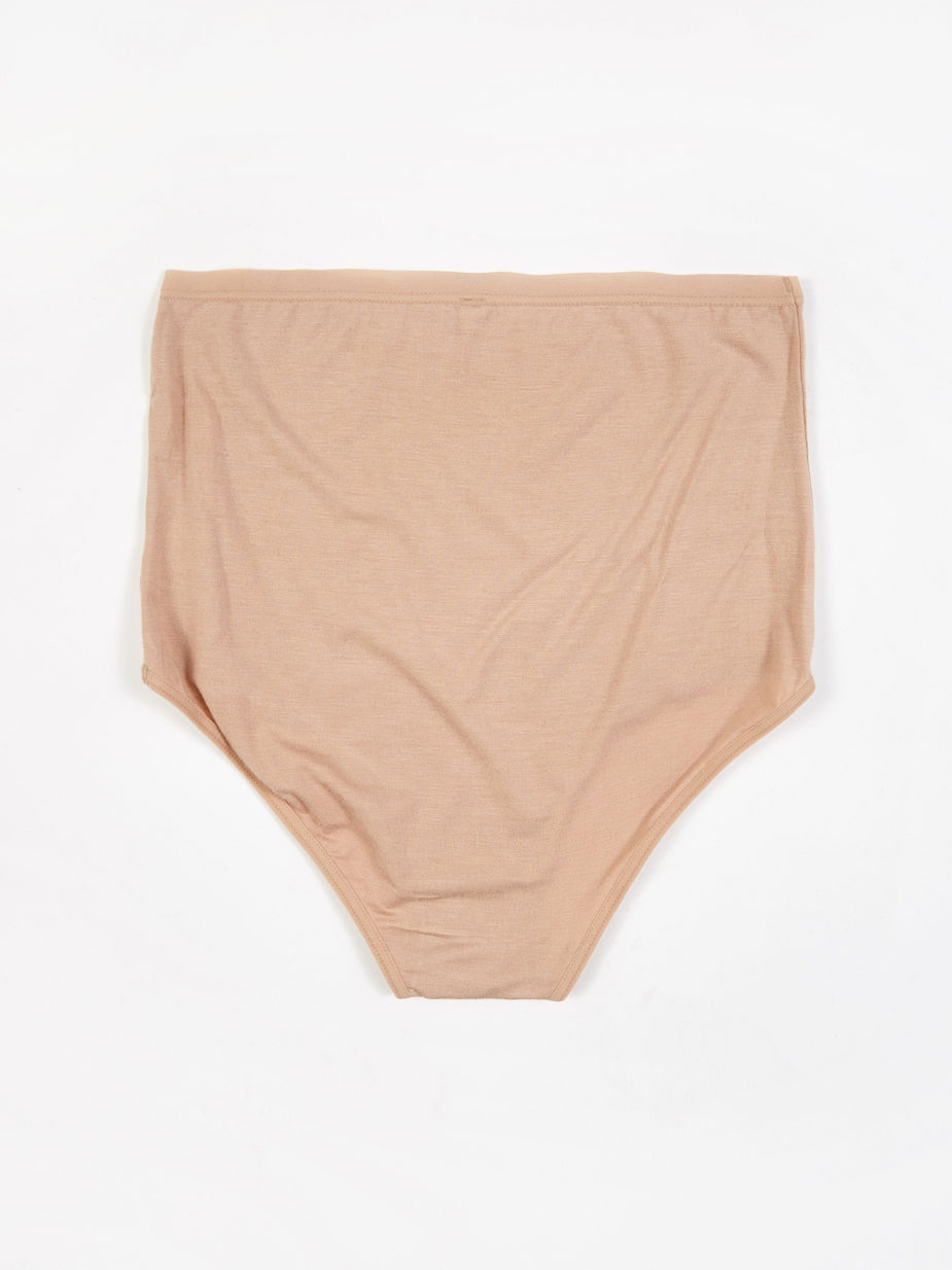 Baserange Baserange Highwaist Bamboo Bell Pants - Nude - Other