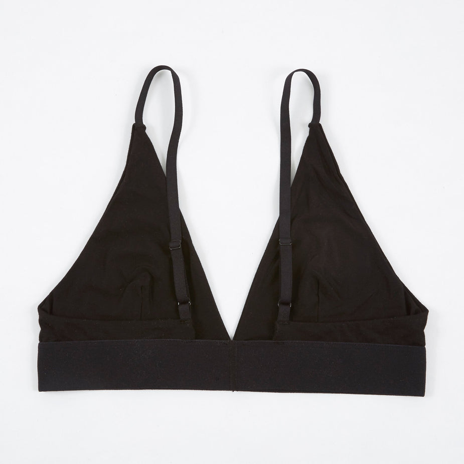 Baserange Baserange Triangle Bra - Black - Black