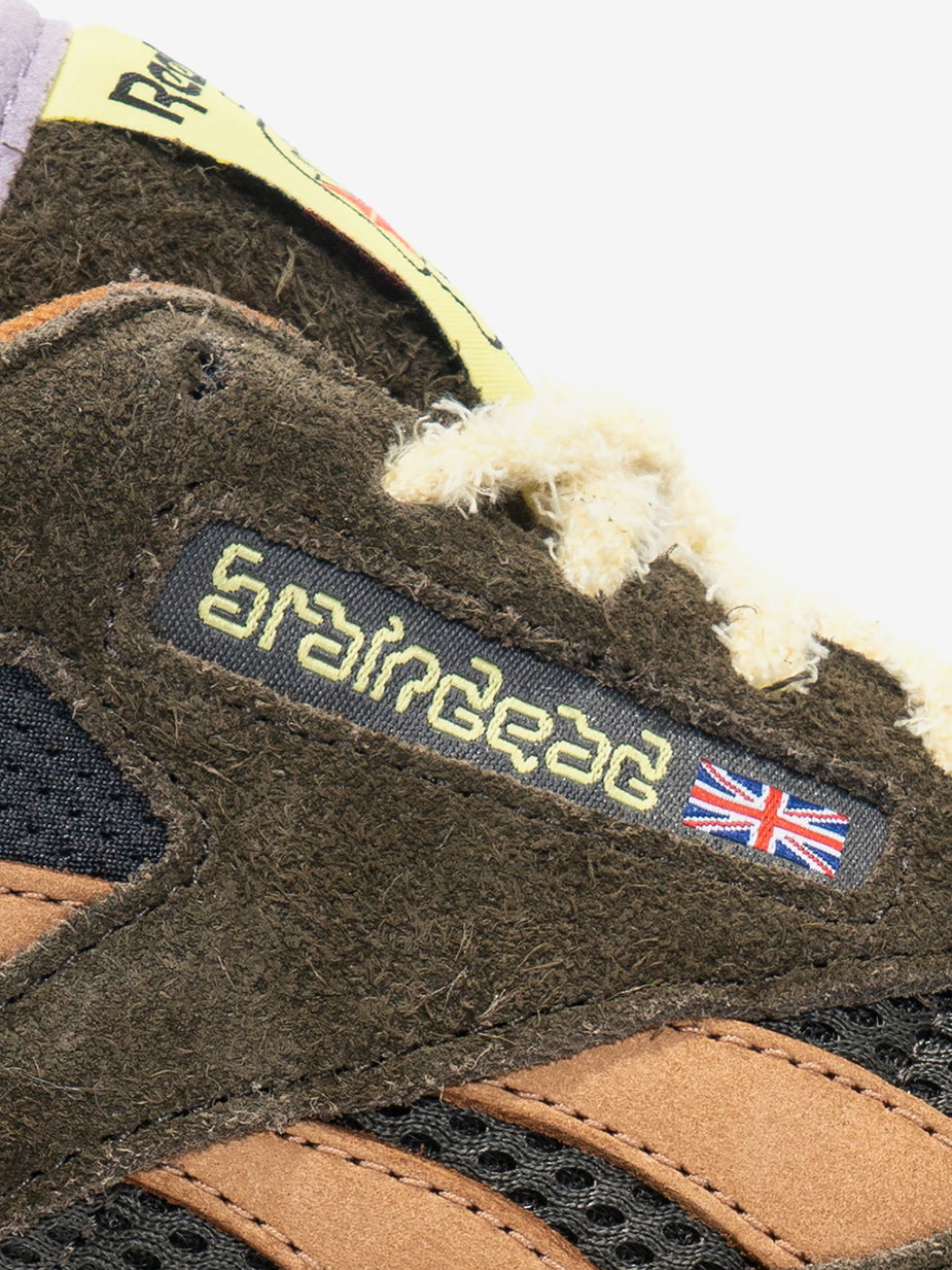 Reebok Reebok x Brain Dead Classic Leather - Moss/Soft Camel/Flitered Yellow - Green