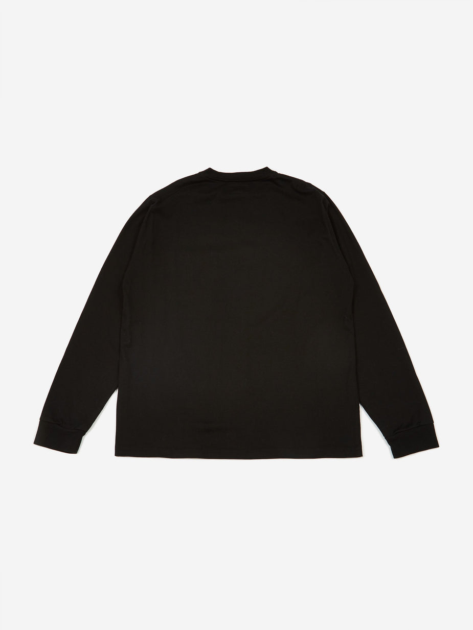 Beams Plus Beams Plus Longsleeve Pocket T-Shirt 40/2 - Black - Black