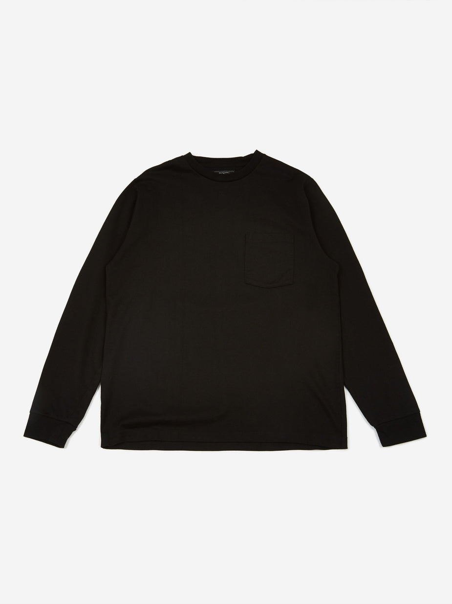 Beams Plus Beams Plus Longsleeve Pocket T-Shirt 40/2 - Black - Black
