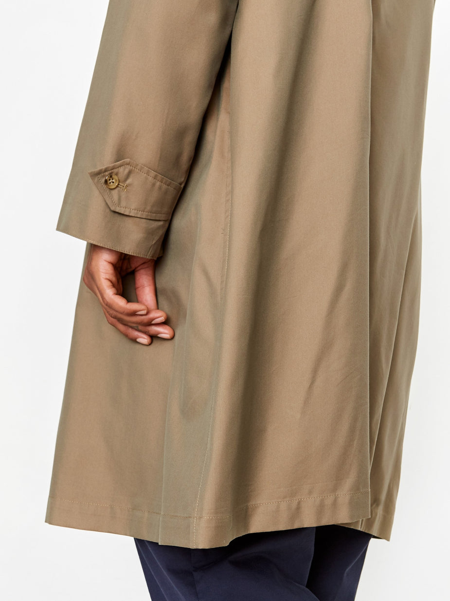 Beams Plus Beams Plus Bal Collar Chambray Coat - Olive - Green