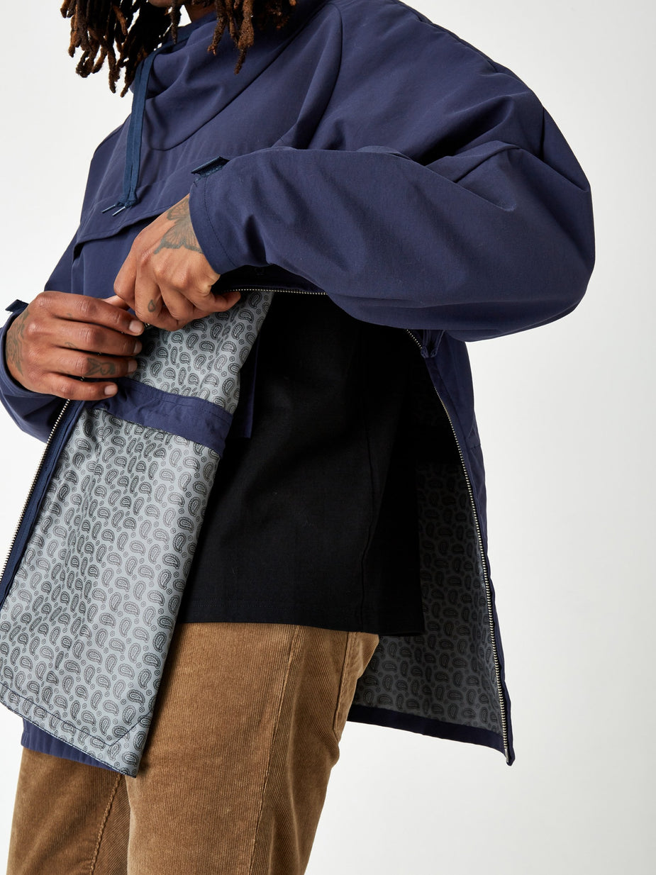 Beams Plus Beams Plus Euro Anorak 2.5L Jacket - Navy - Blue