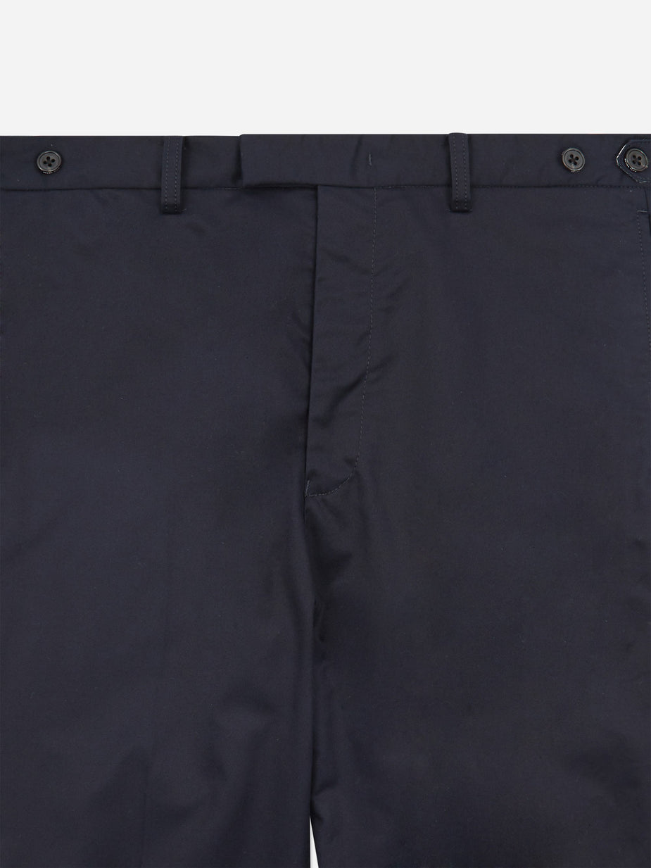 Beams Plus Beams Plus Ivy 80/3 Twill Cotton Trouser - Navy - Blue