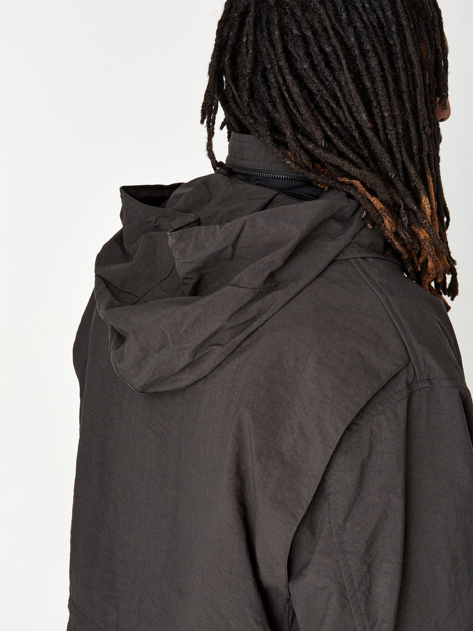 Beams Plus Beams Plus M-65 Solid Jacket - Black - Black