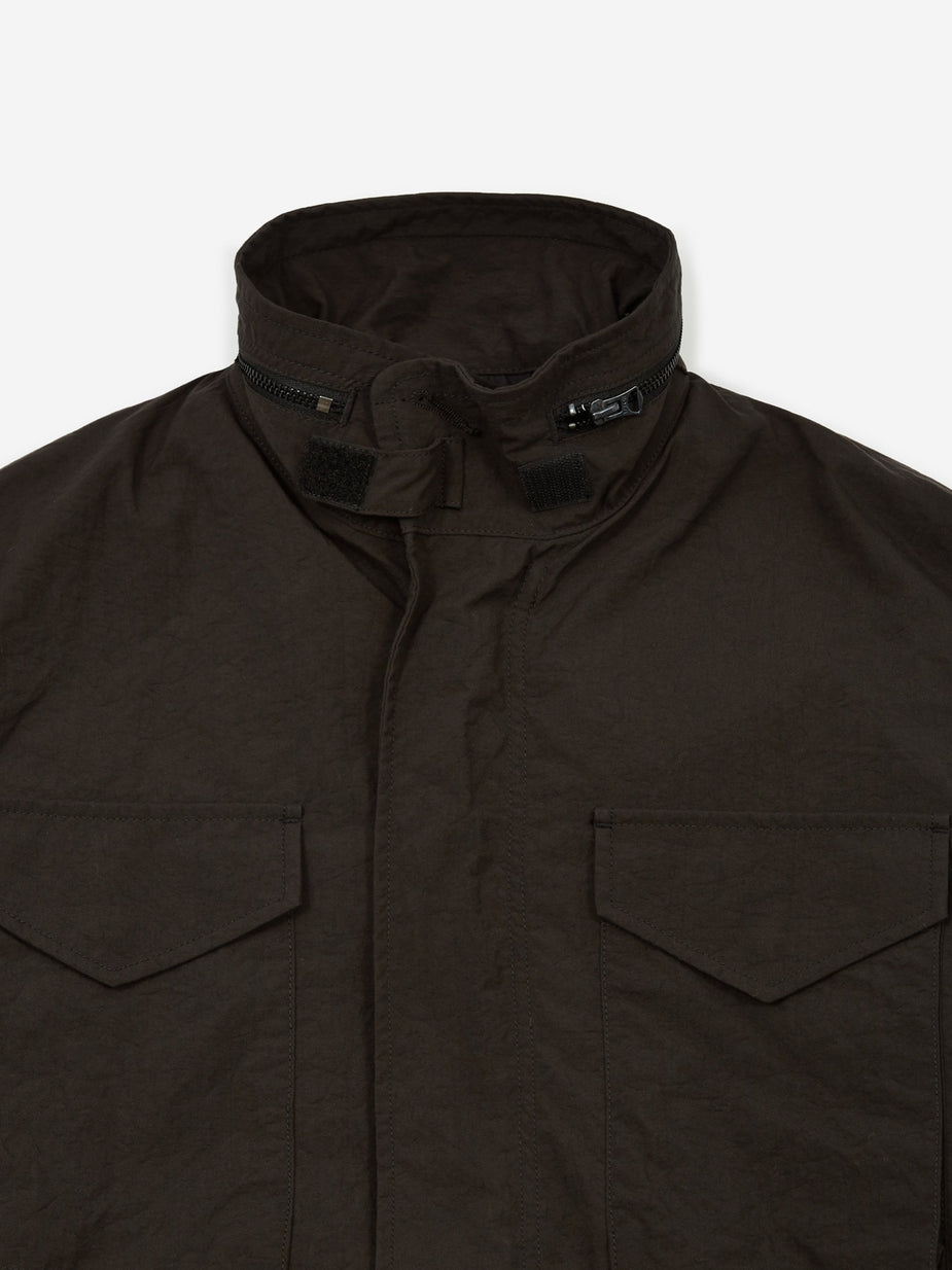 Beams Plus Beams Plus M-65 Solid Jacket - Black - Black