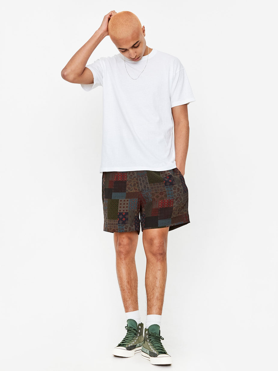 Beams Plus Beams Plus Wide Short Pant - Patchwork - Other
