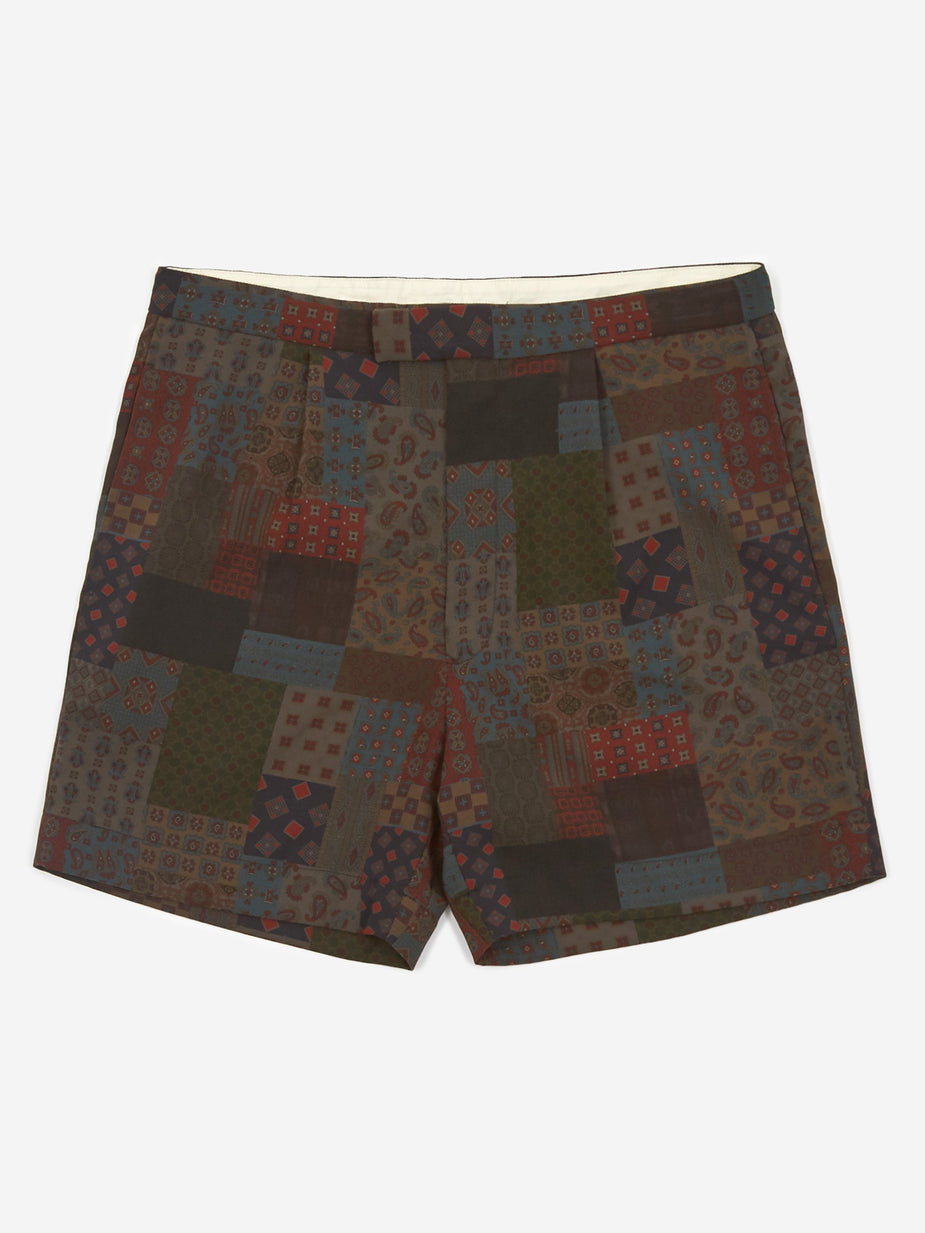 Beams Plus Beams Plus Wide Short Pant - Patchwork - Other