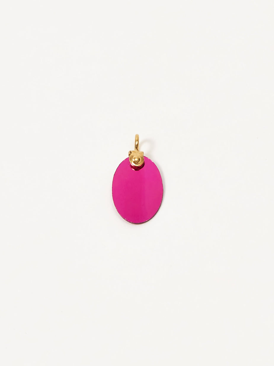 Beatriz Palacios Beatriz Palacios Sequin Charm - Metallic Pink - Pink