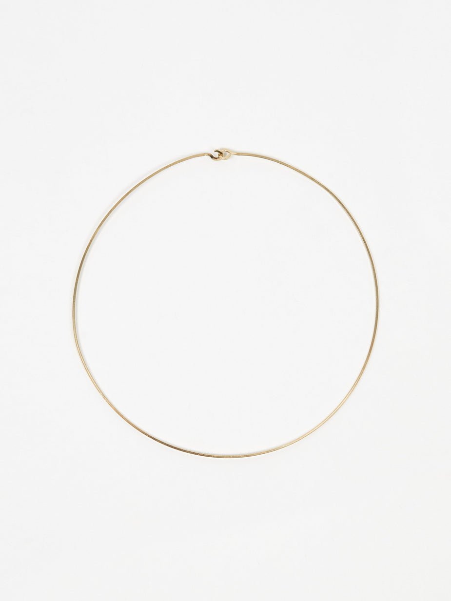 Beatriz Palacios Beatriz Palacios Square Wire Choker - Gold Vermeil 18K - Gold
