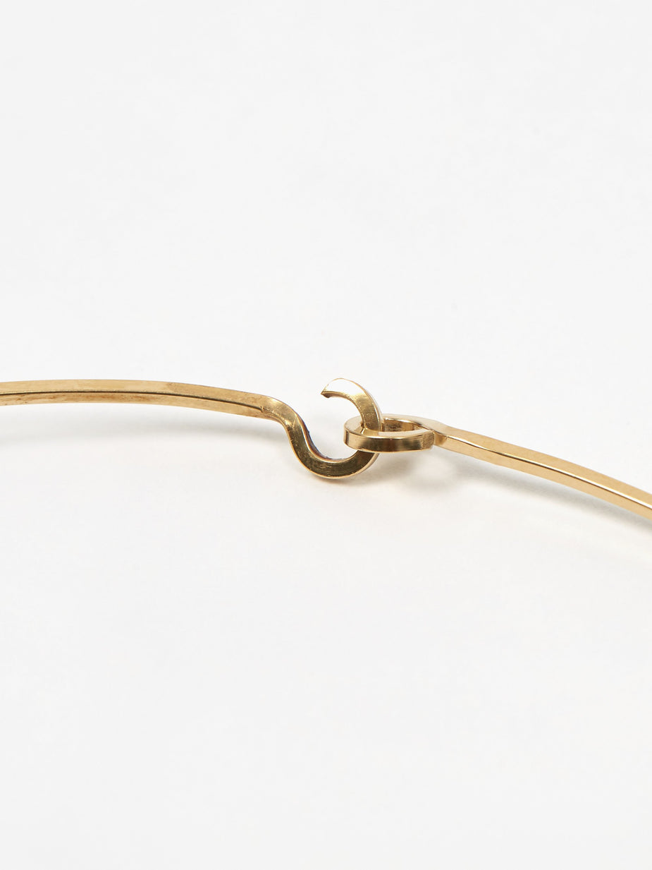 Beatriz Palacios Beatriz Palacios Square Wire Choker - Gold Vermeil 18K - Gold