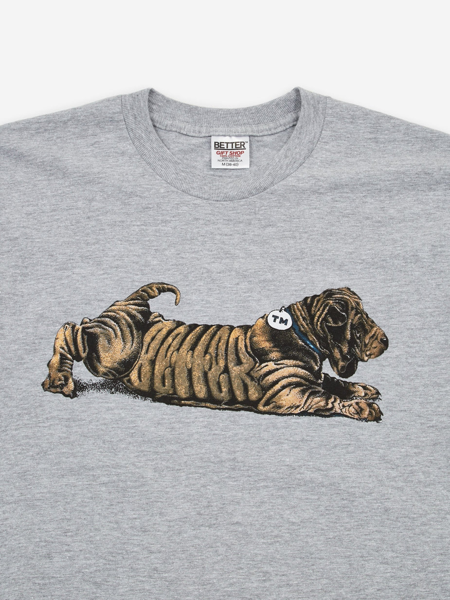 Better Better Dog T-Shirt - Heather Grey - Grey
