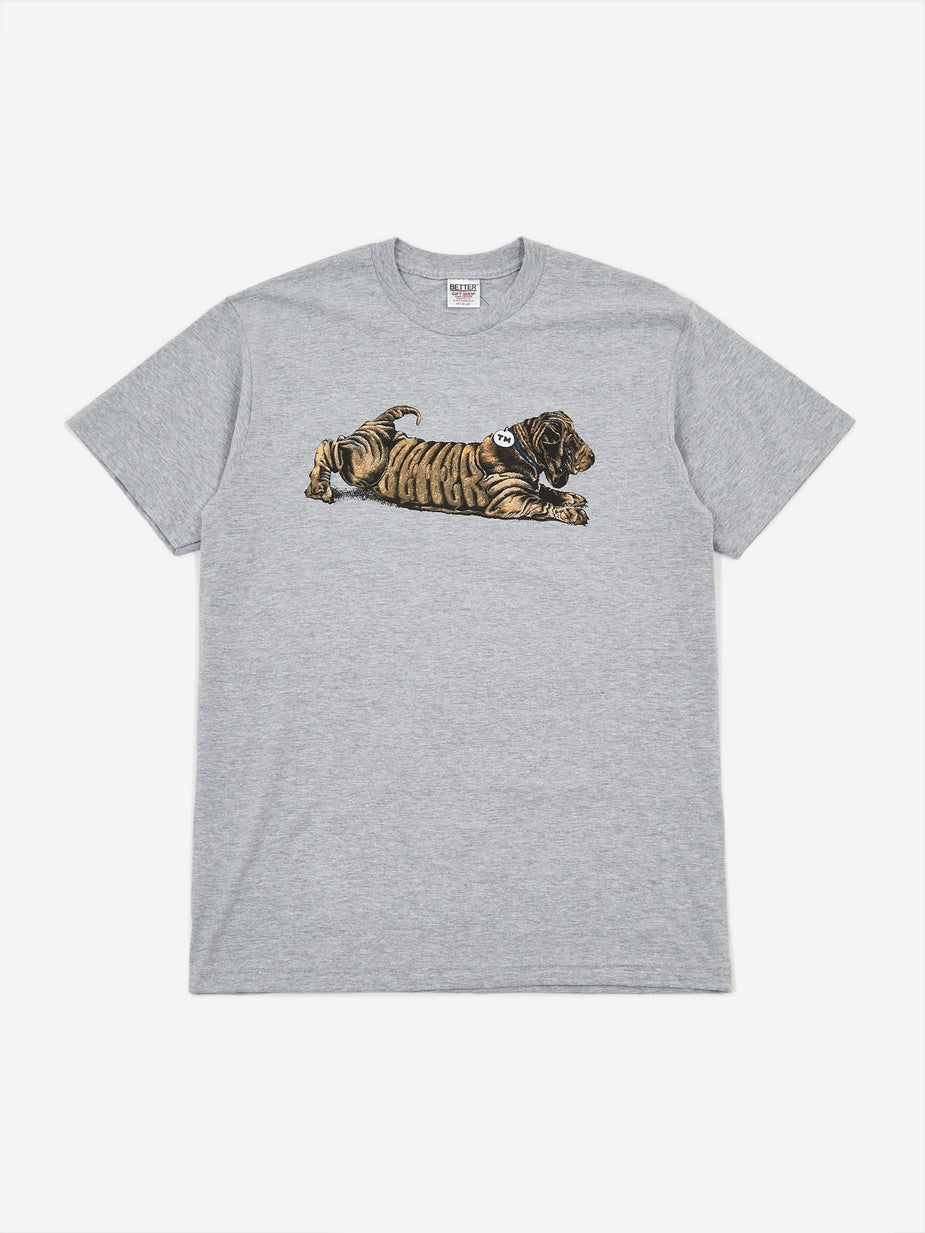 Better Better Dog T-Shirt - Heather Grey - Grey