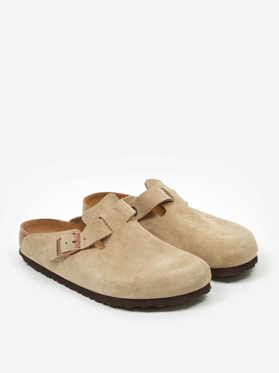 Birkenstock Birkenstock Boston Suede - Taupe - Neutrals