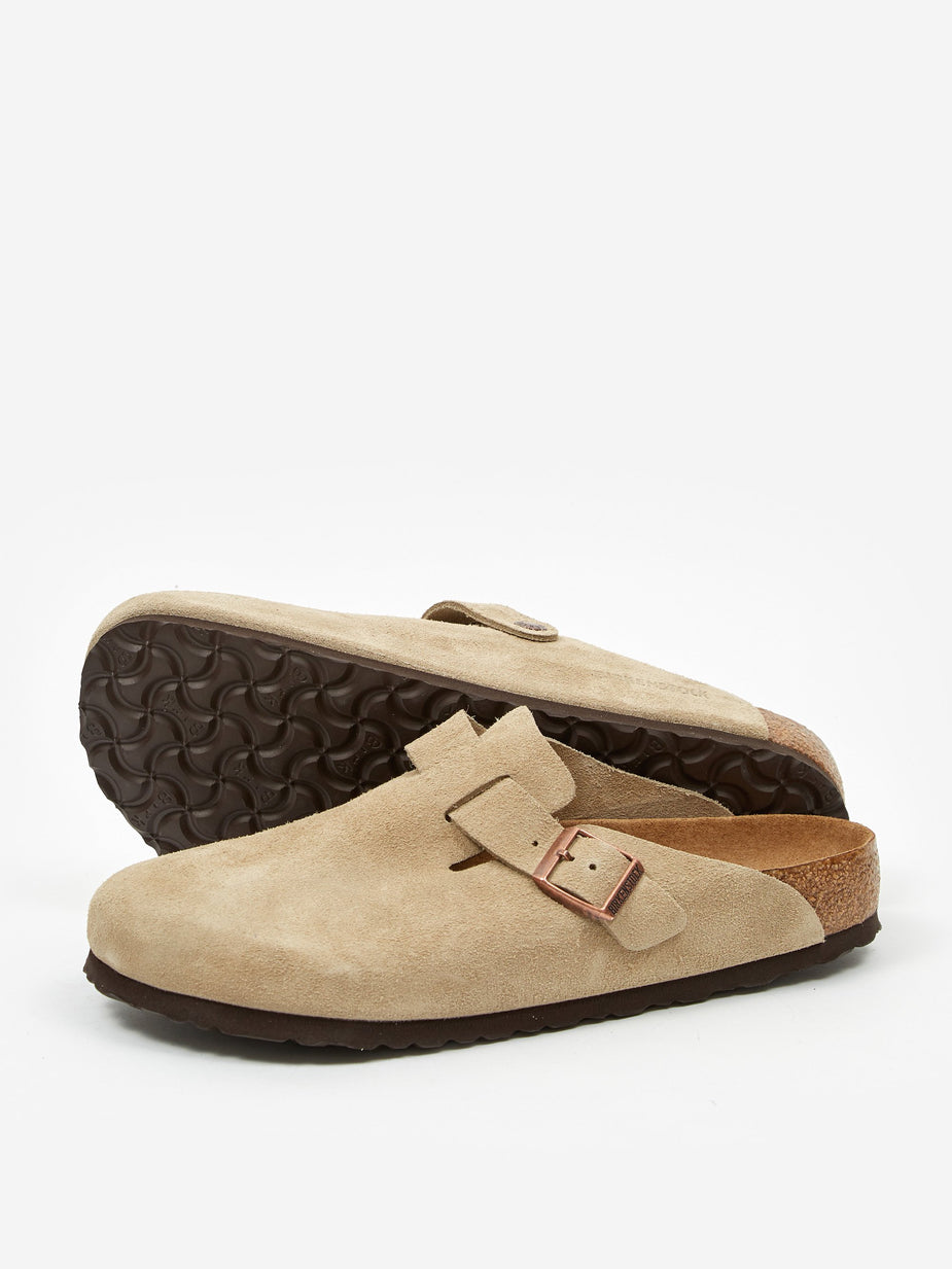 Birkenstock Birkenstock Boston Suede - Taupe - Neutrals