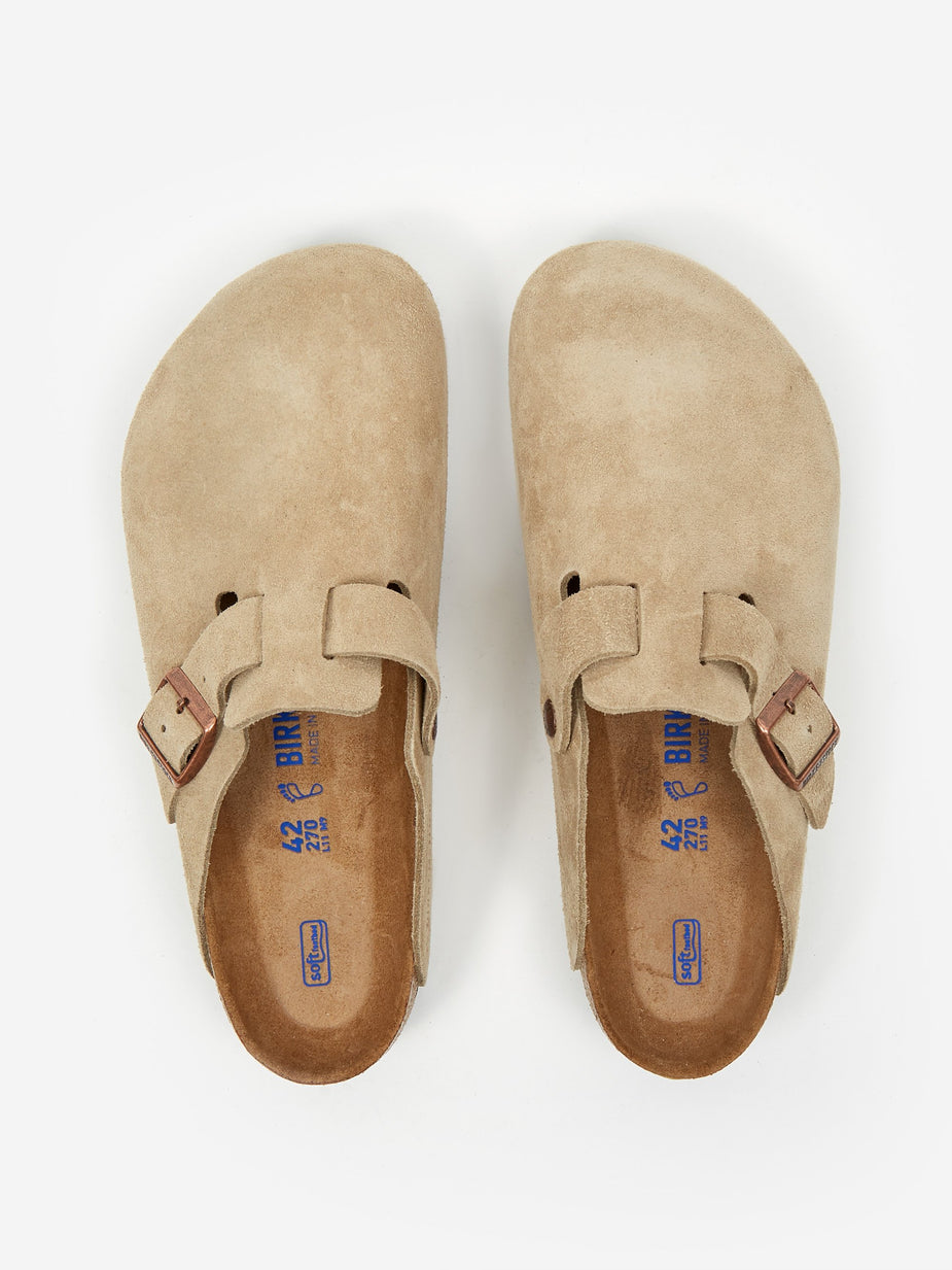Birkenstock Birkenstock Boston Suede - Taupe - Neutrals