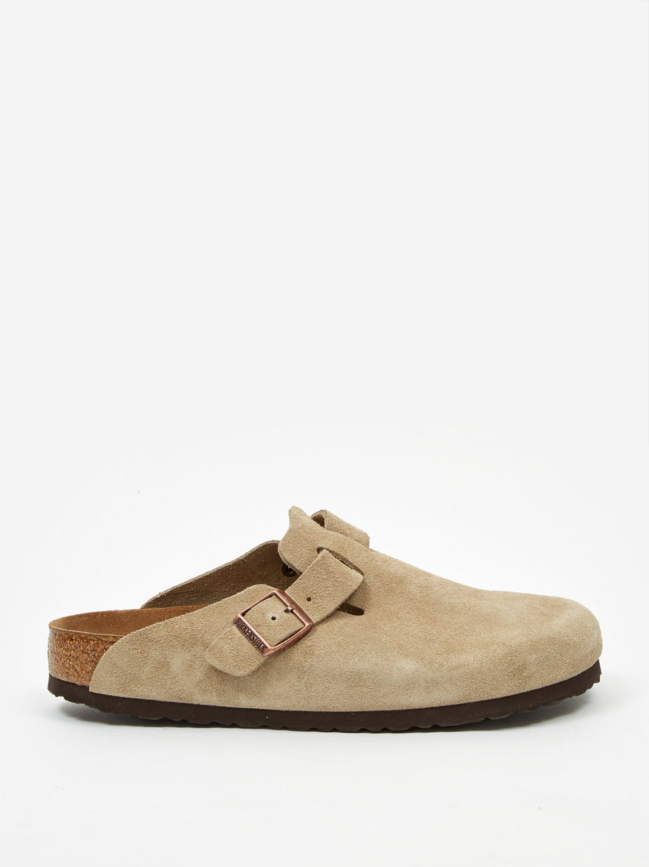 Birkenstock Birkenstock Boston Suede - Taupe - Neutrals