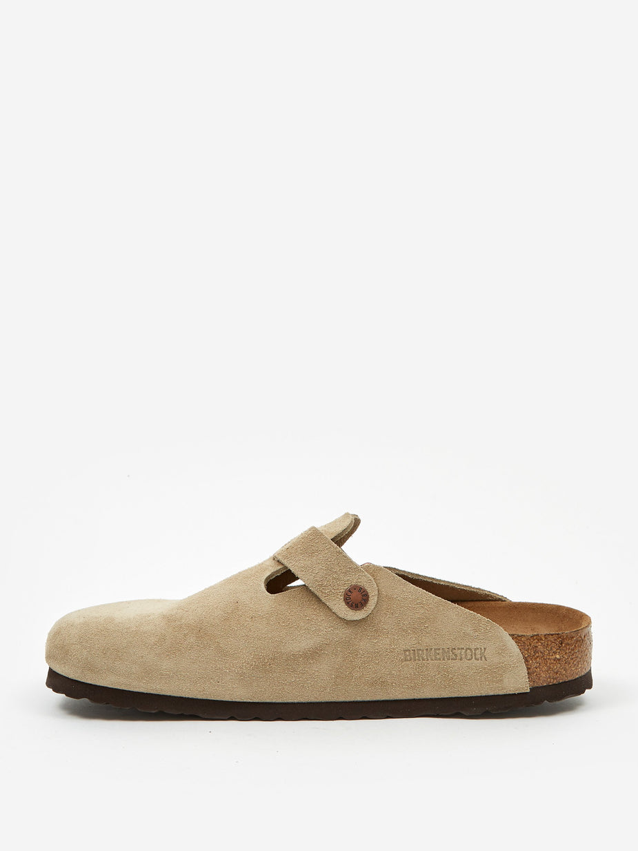 Birkenstock Birkenstock Boston Suede - Taupe - Neutrals
