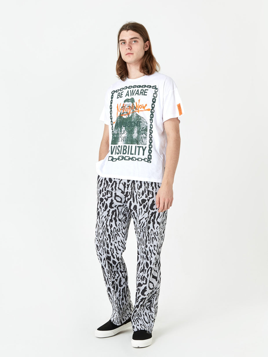 Black Weirdos Black Weirdos BEAWARE Shortsleeve T-Shirt - White - White