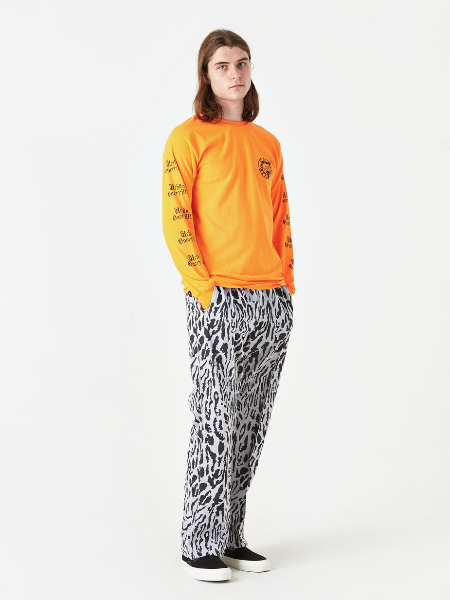 Black Weirdos Black Weirdos Paris Longsleeve T-Shirt - Orange - Orange