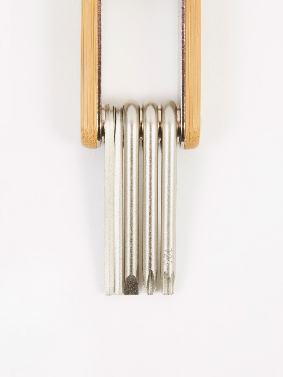 Brick Lane Bikes Brick Lane Bikes Bamboo Multitool - Silver
