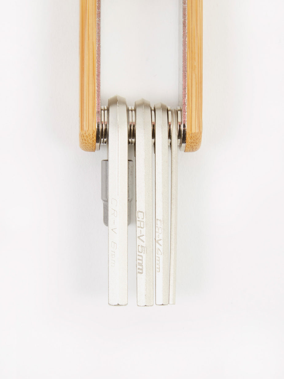 Brick Lane Bikes Brick Lane Bikes Bamboo Multitool - Silver