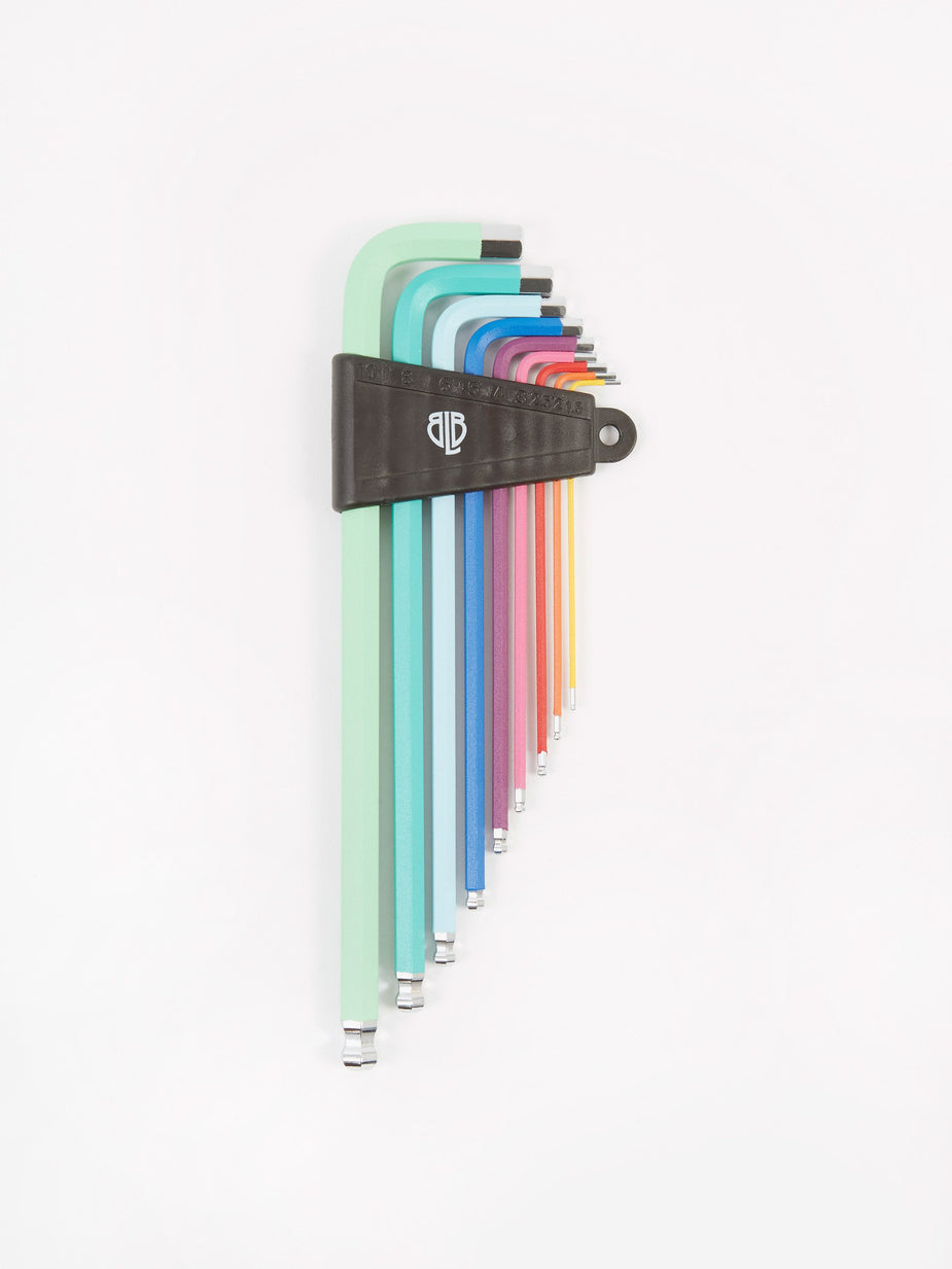 Brick Lane Bikes Brick Lane Bikes Rainbow Allen Key Set - Multi