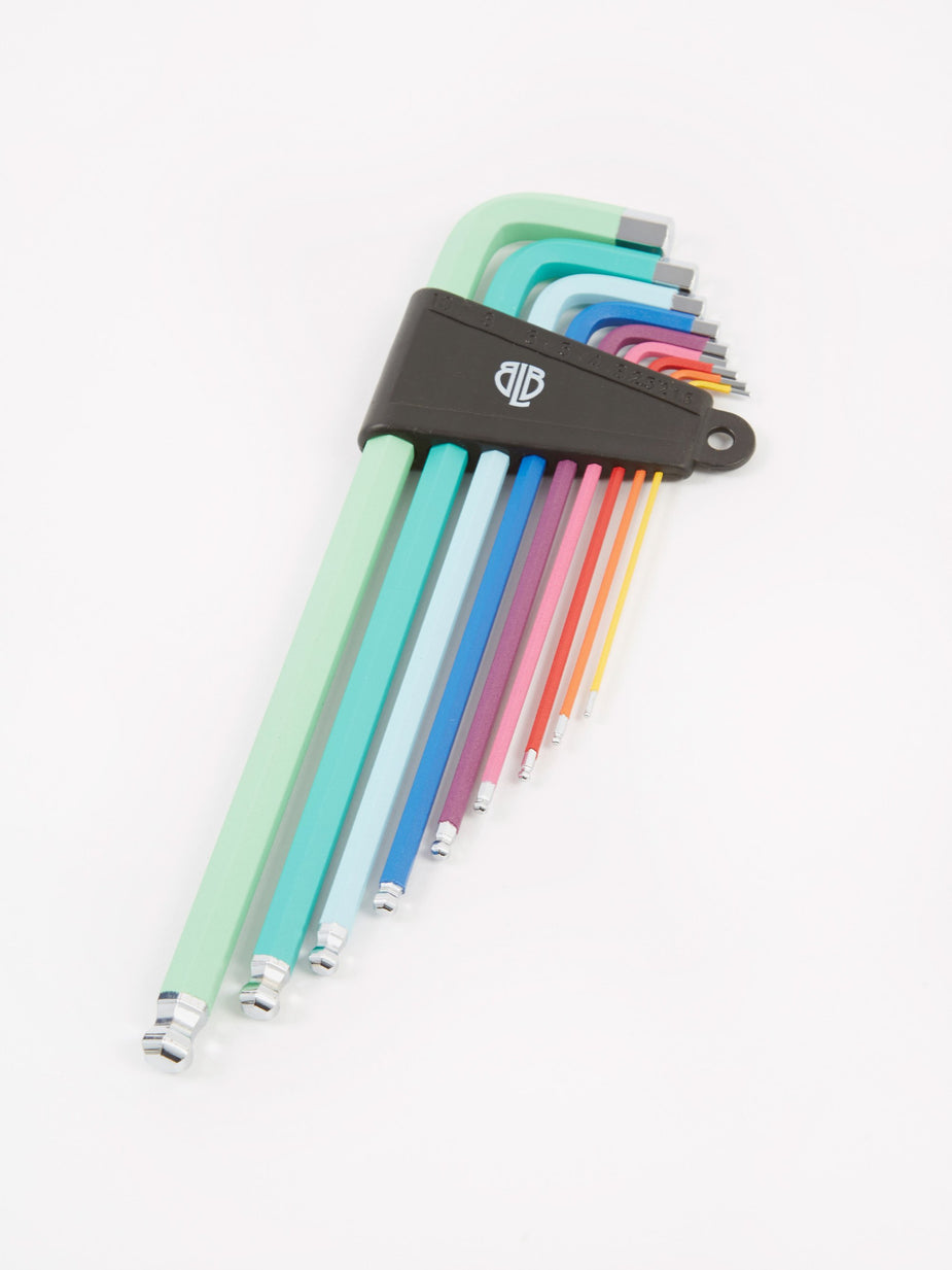 Brick Lane Bikes Brick Lane Bikes Rainbow Allen Key Set - Multi