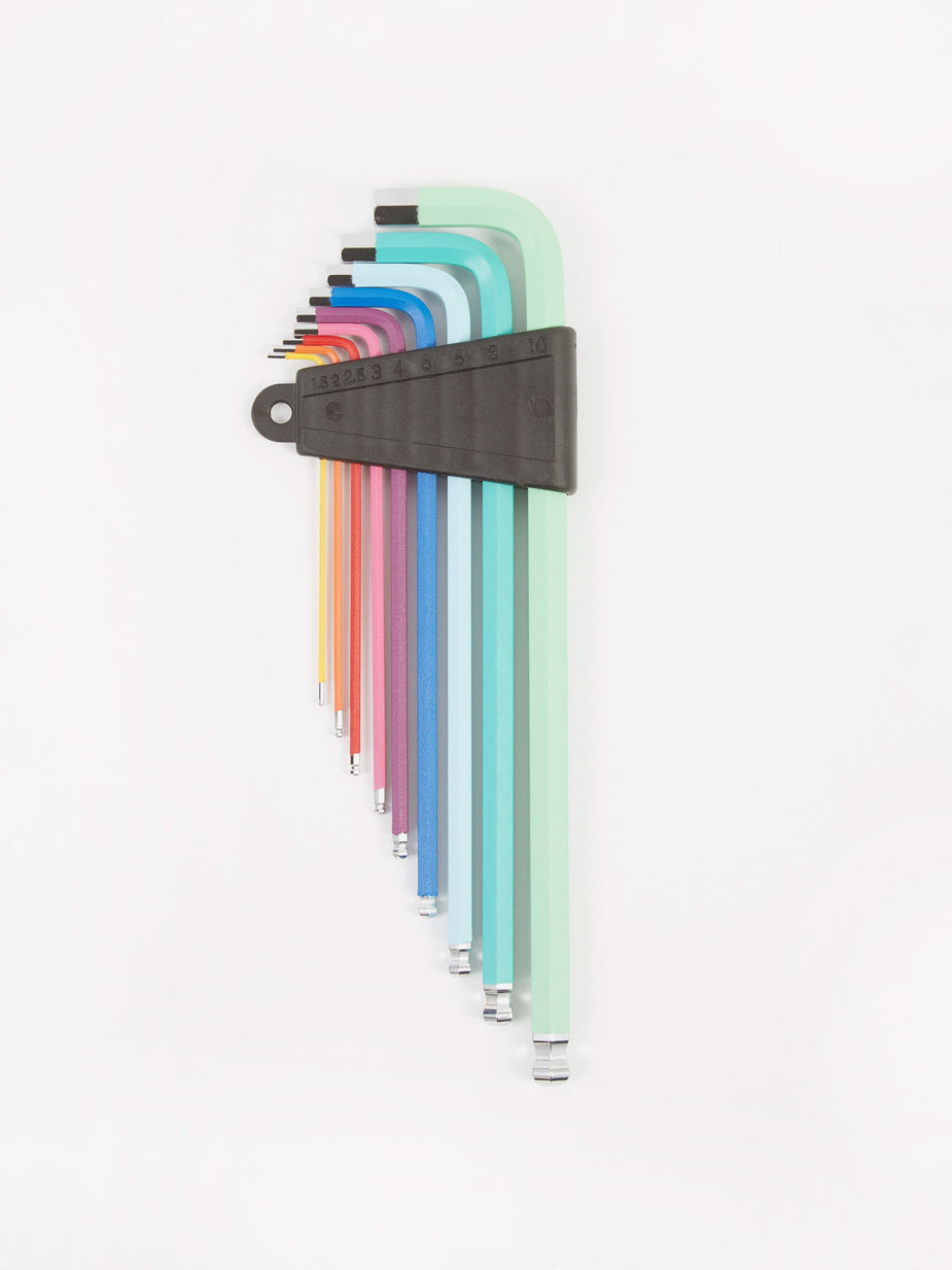 Brick Lane Bikes Brick Lane Bikes Rainbow Allen Key Set - Multi