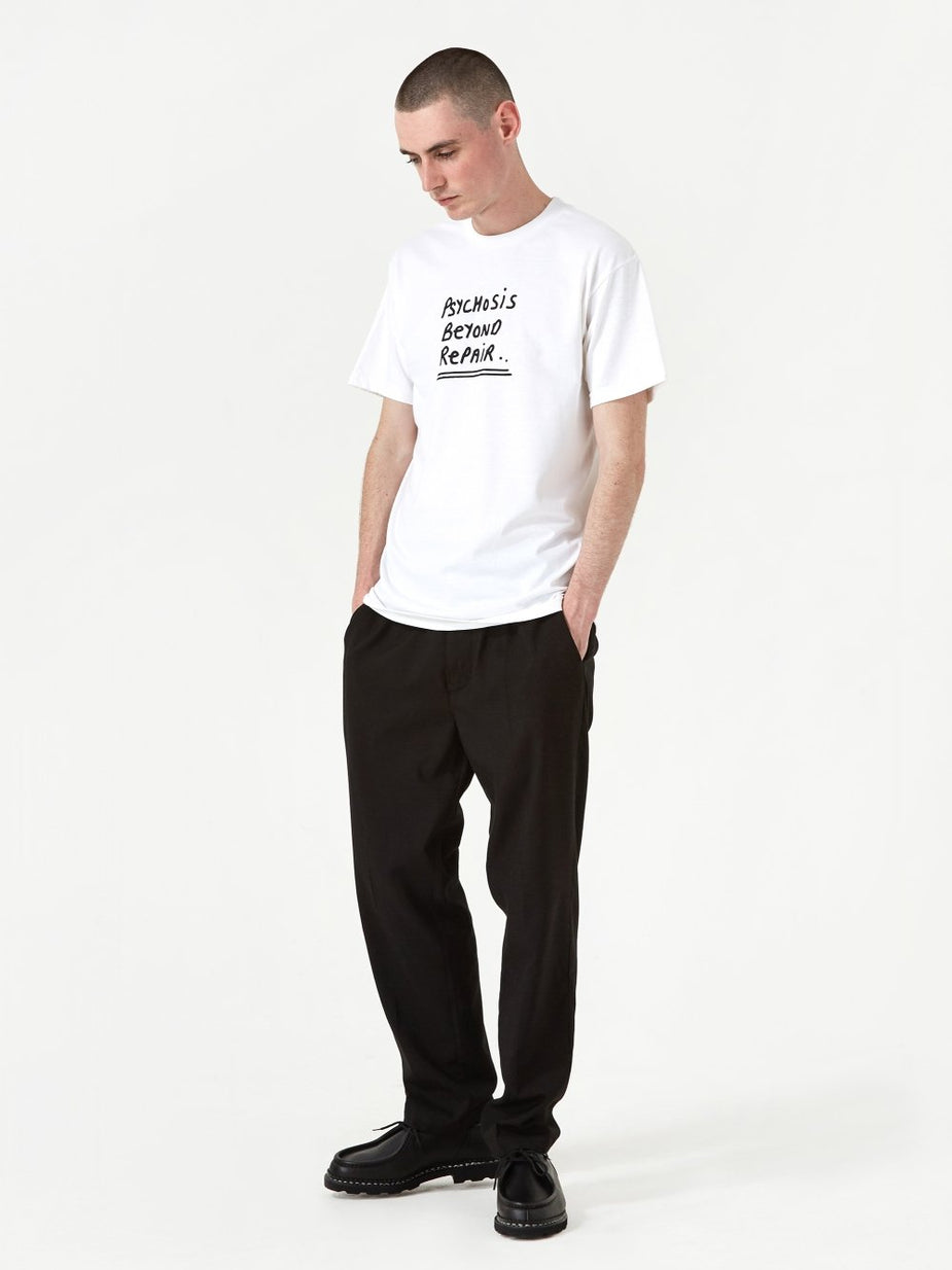 Born Again Born Again Psychosis Beyond Repair Shortsleeve T-Shirt - White - White