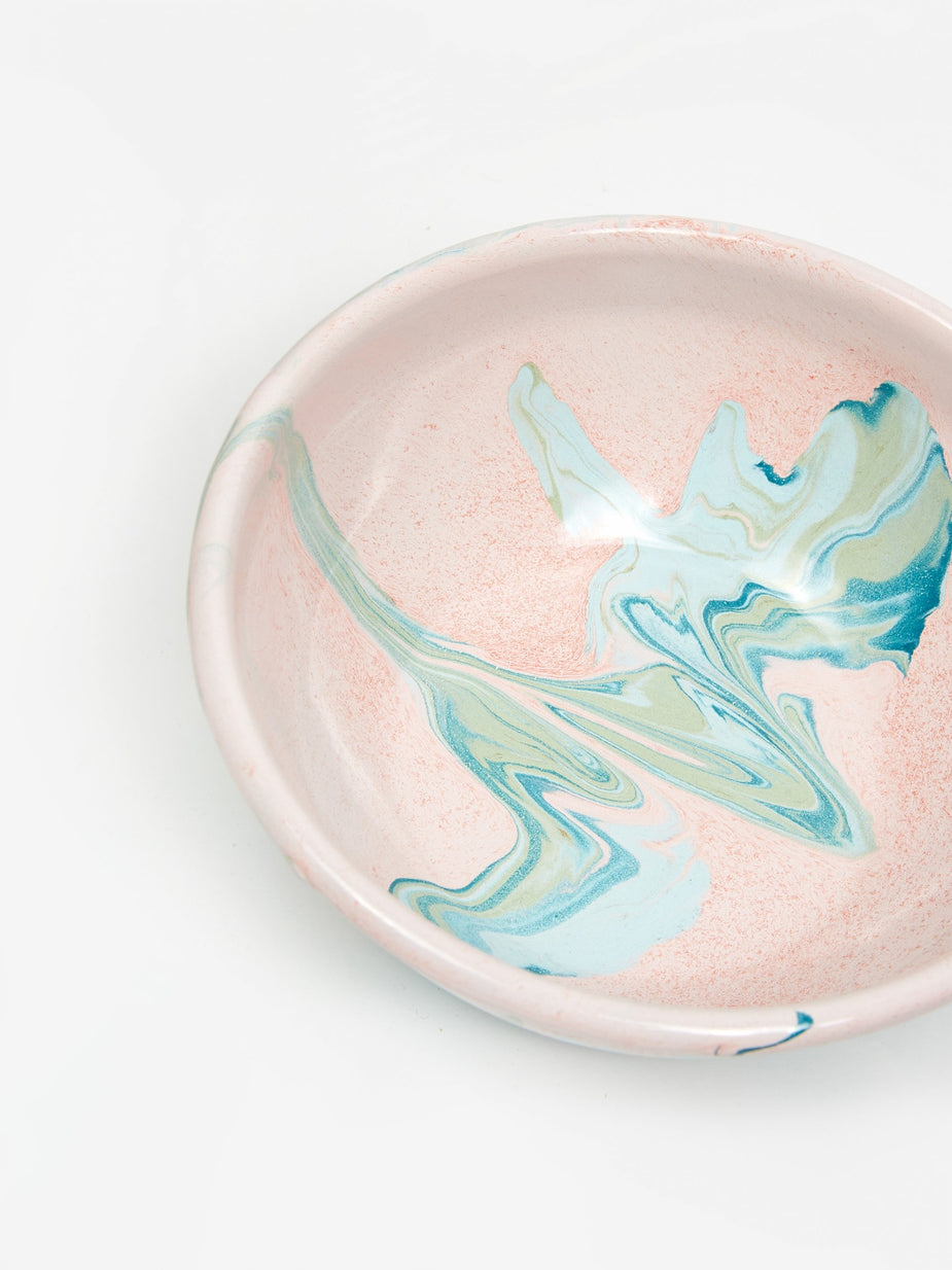 Bornn Bornn Marble Bowl 12cm - Blush - Other