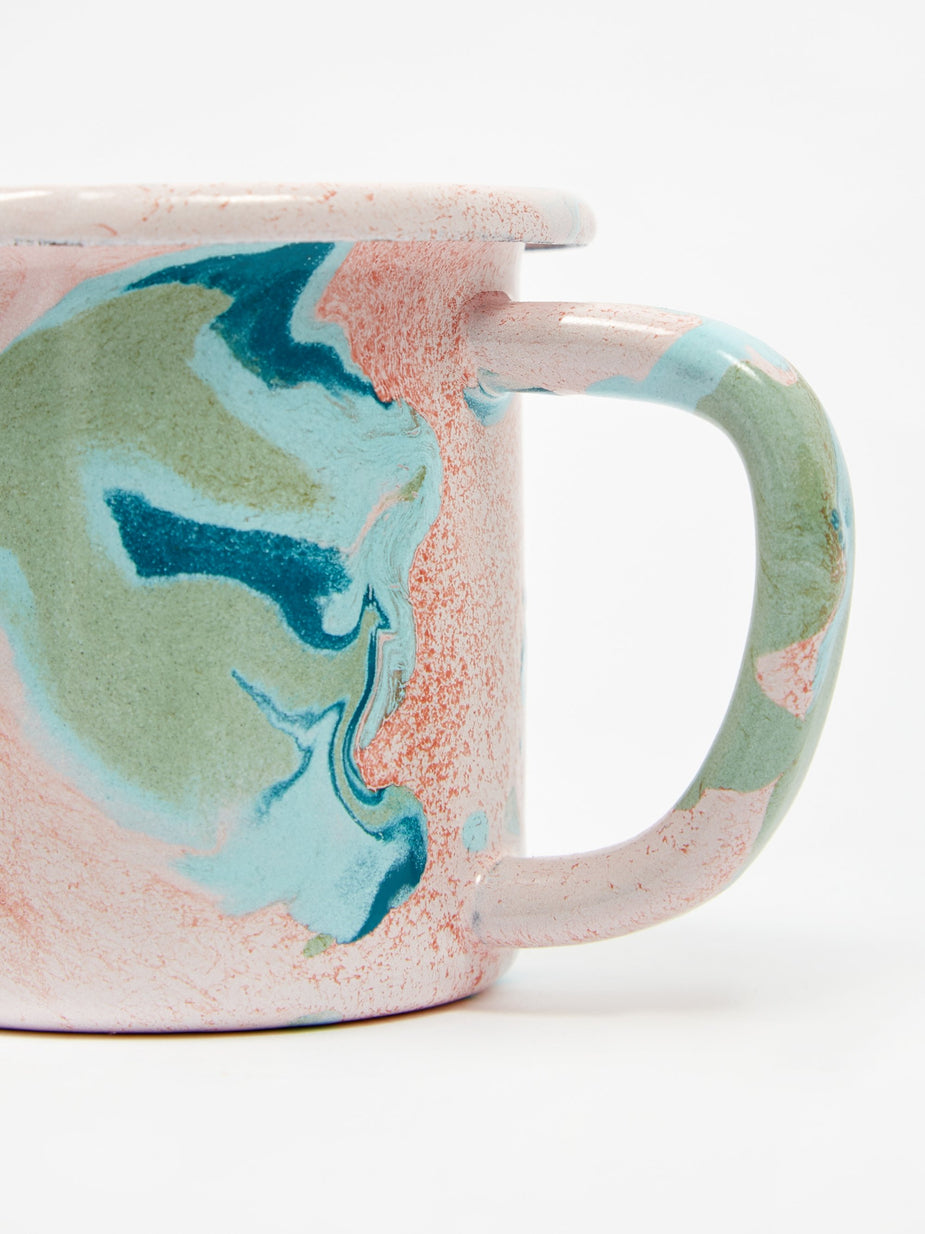 Bornn Bornn Marble Small Mug 7.5cm - Blush - Other