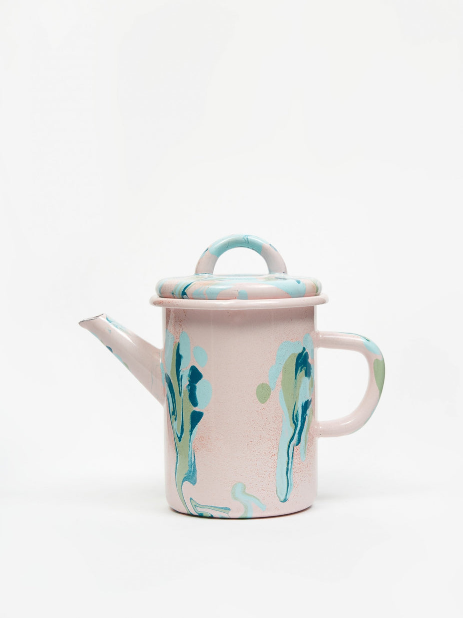 Bornn Bornn Marble Tea Pot 10 x 12 cm - Blush - Other